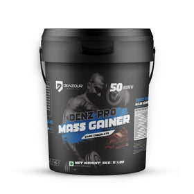 Denz-Pro Mass Gainer - 5Kg (11 Lb) | Muscle Growth Support | 15g Protein, 361 Kcal & 19.4g Sugar