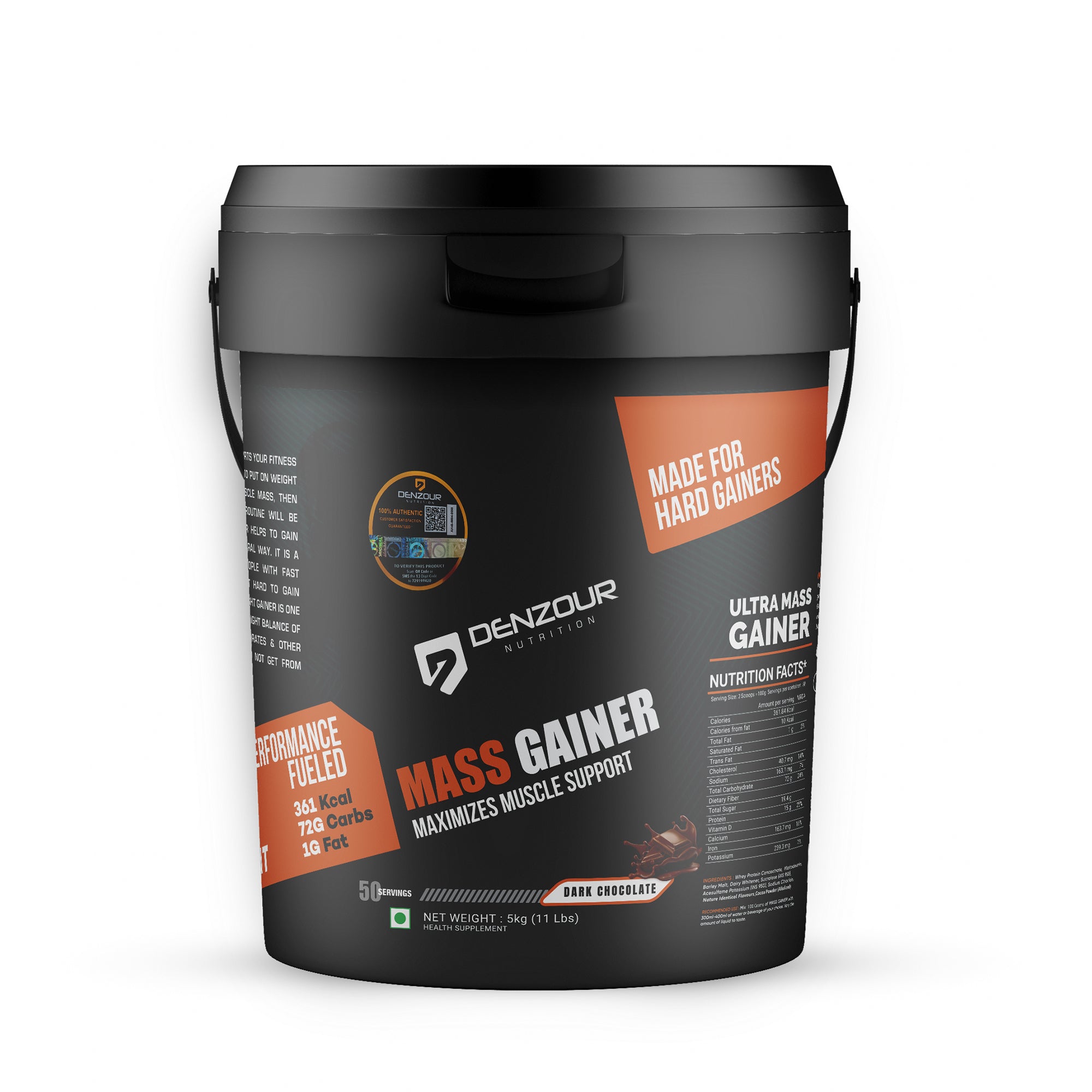 Denzour Mass Gainer - 5Kg