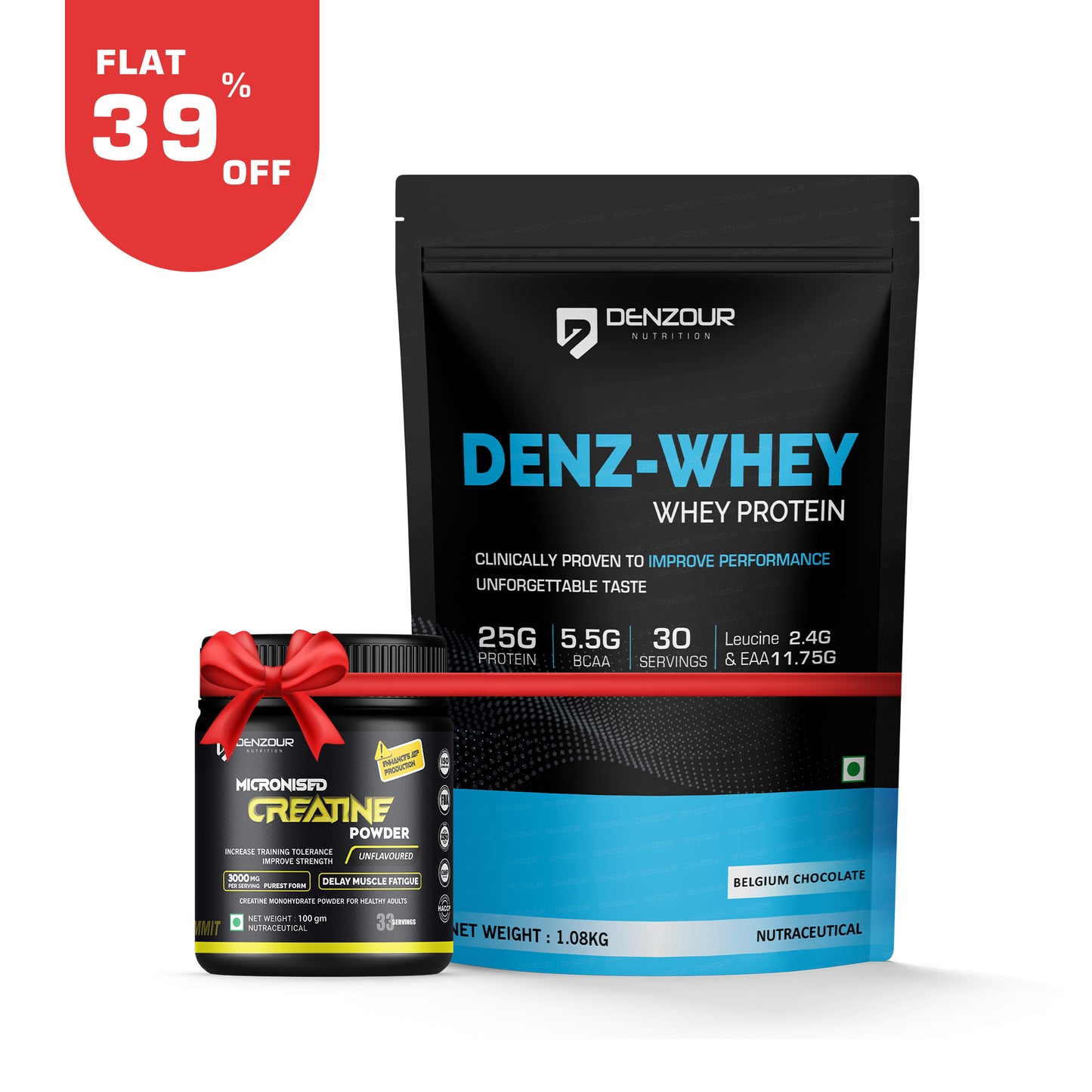 Denz-Whey Protein + Micronized Creatine