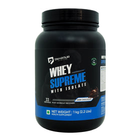 Denzour Whey Supreme with Isolate | 1 Kg & Servings 33