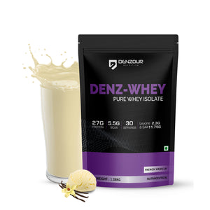 Denz Whey Pure Isolate Protein French Vanilla 