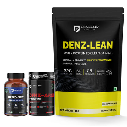L Argnine + Oxygen Booster + Denz Lean
