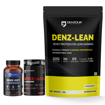 L Argnine + Oxygen Booster + Denz Lean