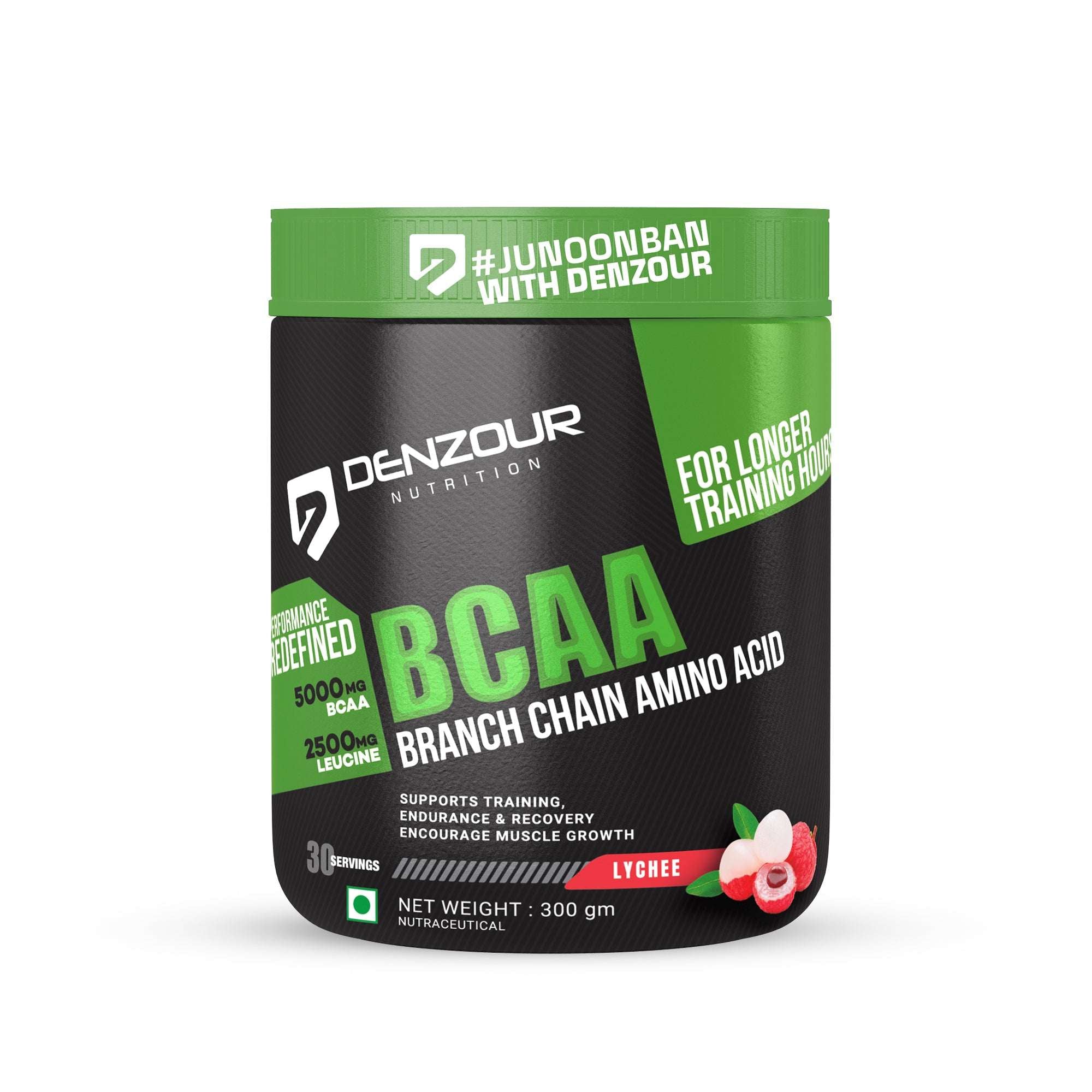 Denzour BCAA Intra-Workout - 300g | BCAA 5000mg & Leucine 2500mg