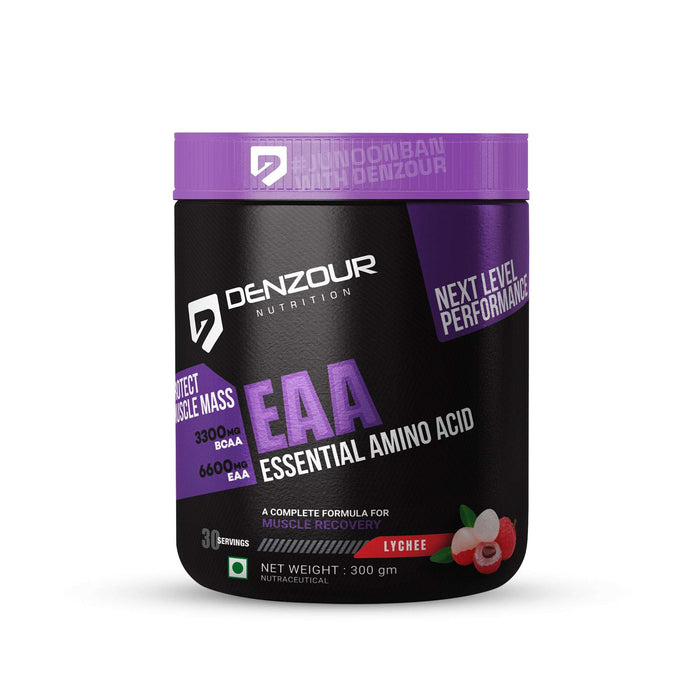 Denzour EAA Pre / Post / Intra Workout - 300g | 6600mg EEA & BCAA 3300mg