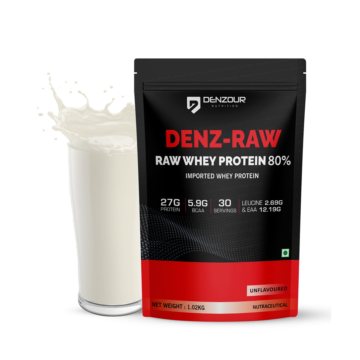 Denz-Raw 80% Whey Protein