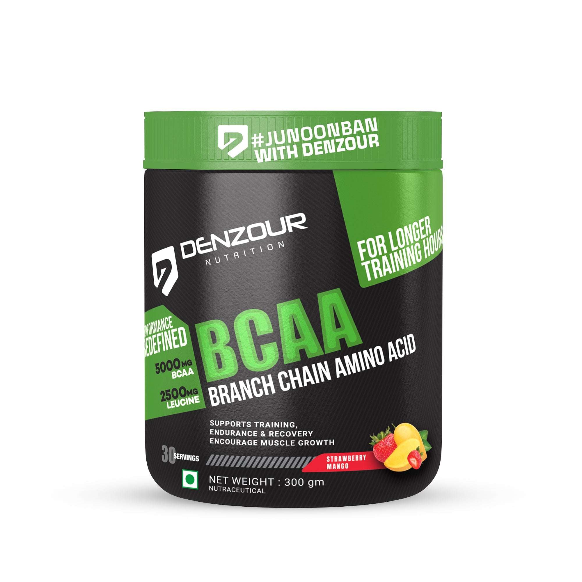 Denzour BCAA Intra-Workout - 300g | BCAA 5000mg & Leucine 2500mg