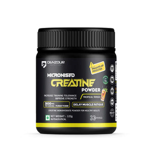 Micronised Creatine Powder 122g | Creatine Monohydrate | 3000mg Per Serving & Purest Form