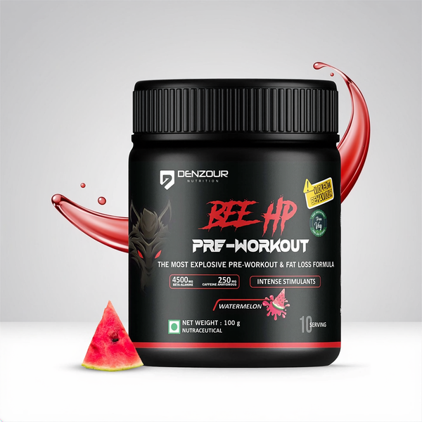 Bee Hp Pre Workout Powder|- 250mg Caffeine| & 4500mg Beta-Alanine|L-Theanine