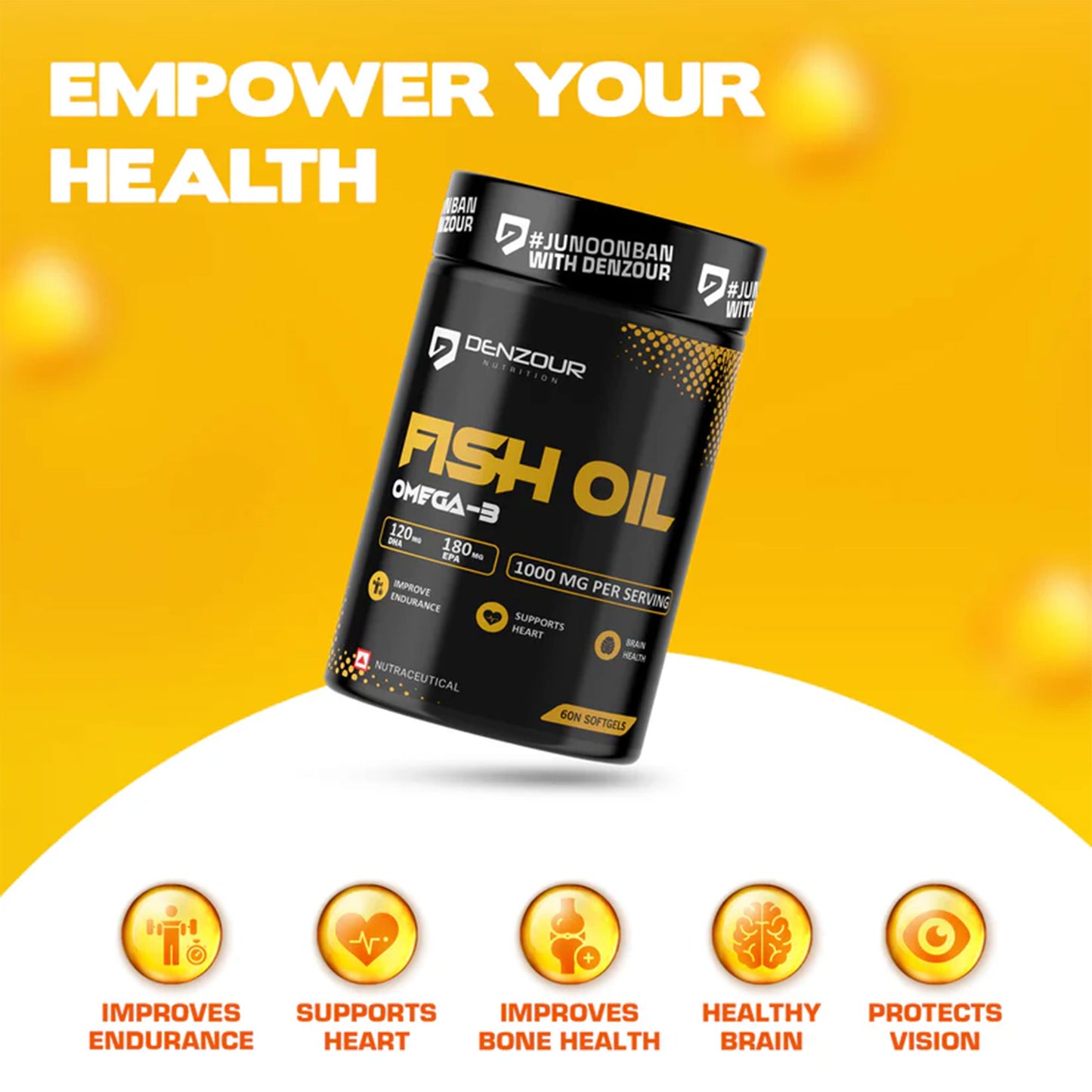 Micronised Creatine + Omega-3 Fish Oil + Testostrone Booster