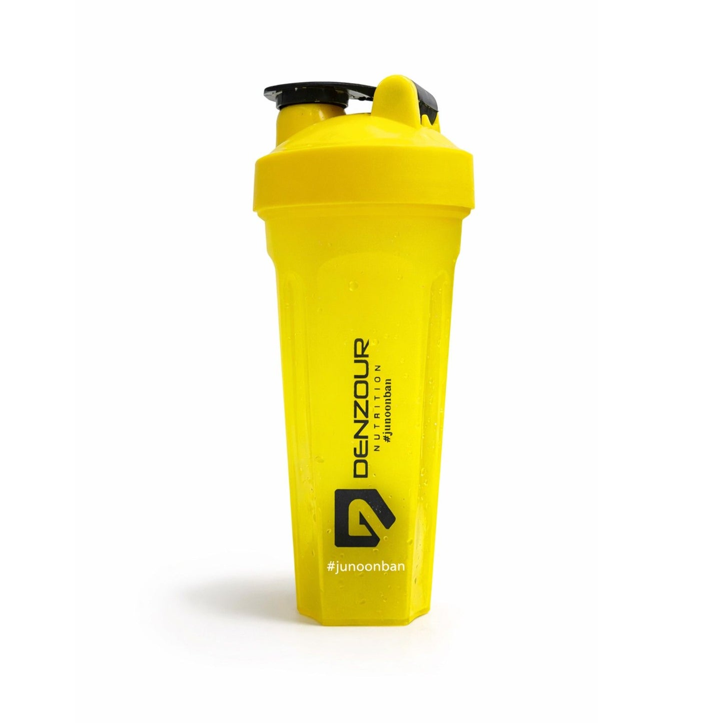 Denzour Nutrition Protein Shaker with Flip-Top Lid, Gym & Sports Bottle | 650ML